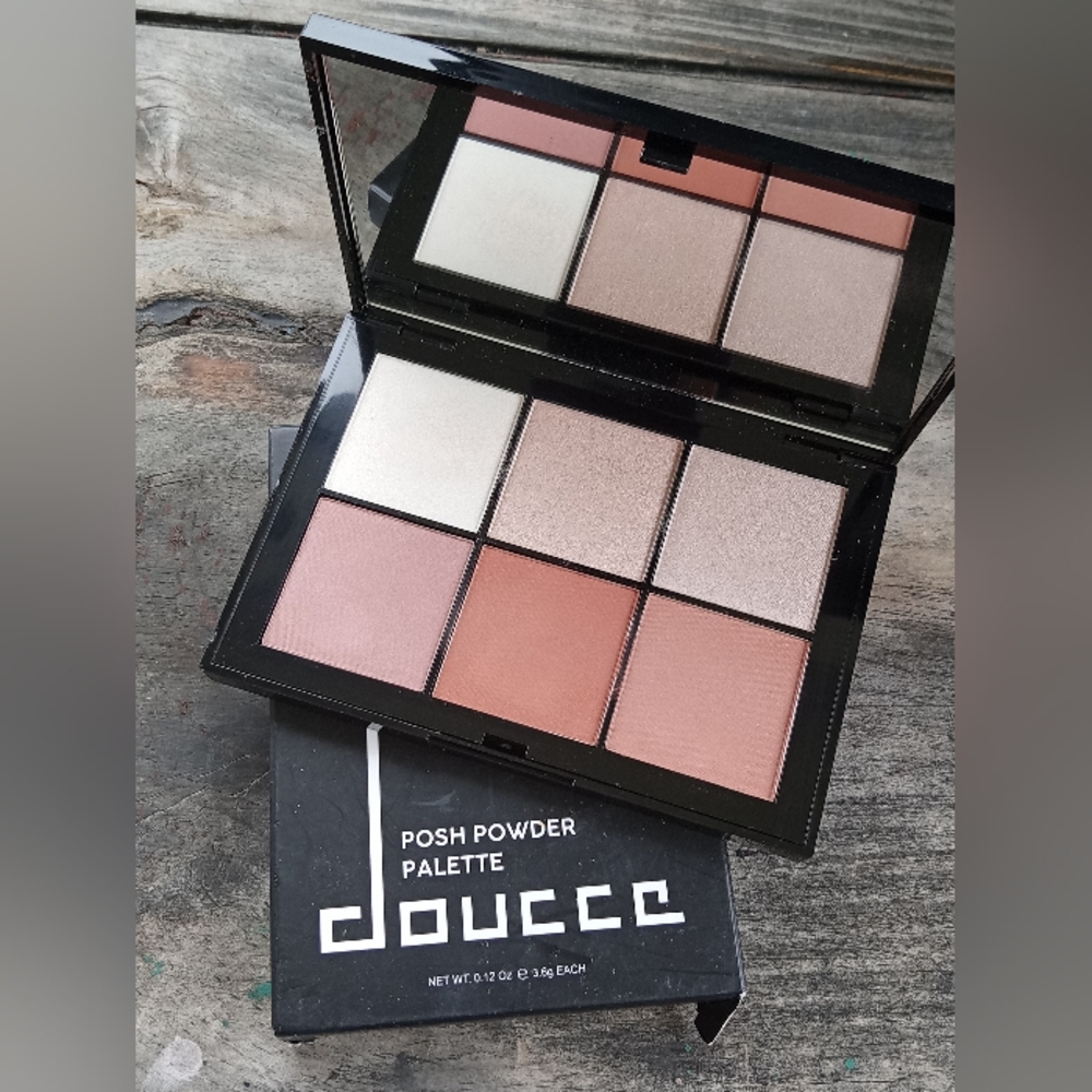 Doucce Posh Powder Palette Highlighter Blush & Bronzer